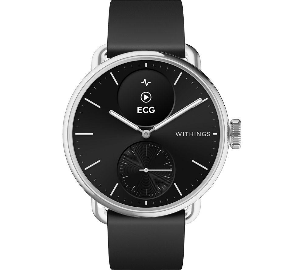 WITHINGS ScanWatch 2 Hybrid Smart Watch - Black, 38 mm