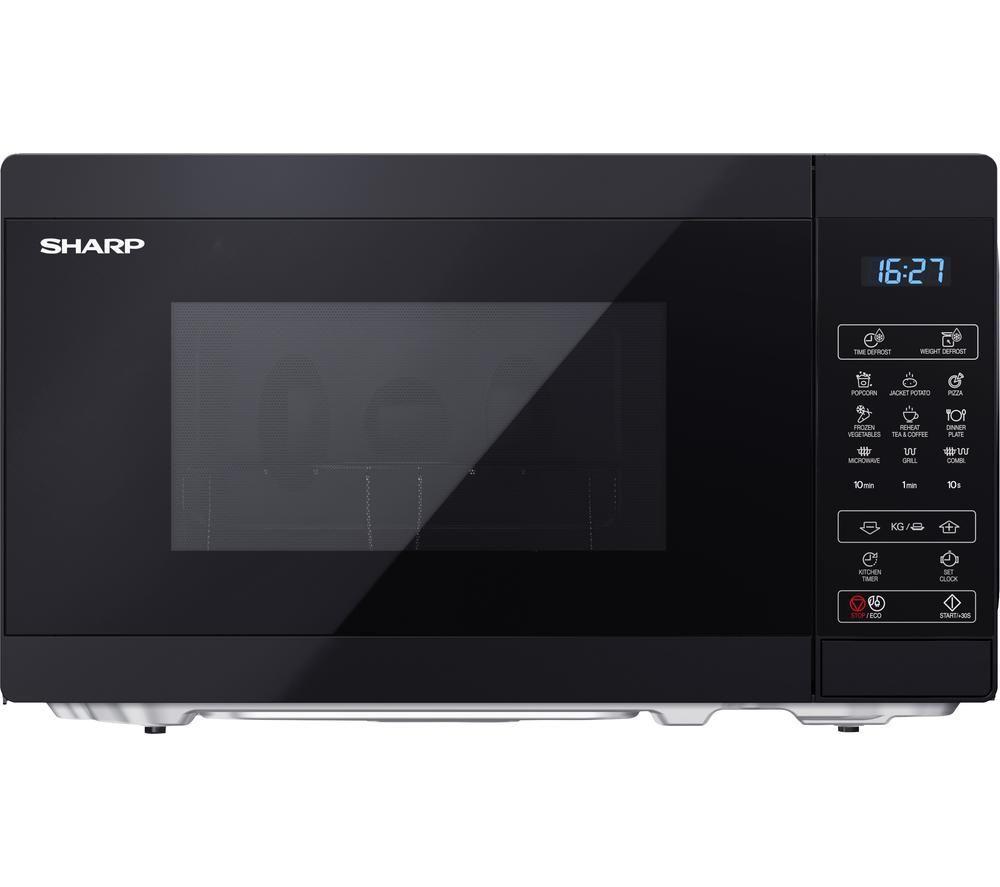 SHARP YC-MG02U-B Microwave with Grill - Black