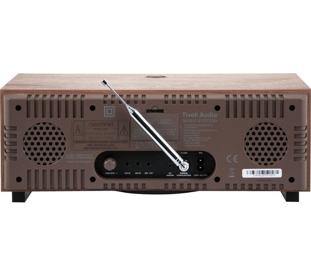 Sistema Hi-Fi tradicional todo en uno TIVOLI Music System+ Bluetooth - Nogal y Beige