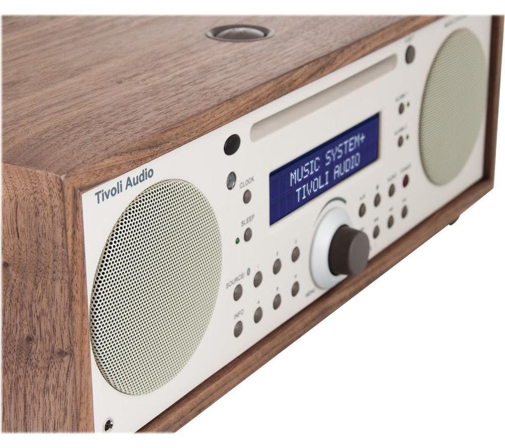 Sistema Hi-Fi tradicional todo en uno TIVOLI Music System+ Bluetooth - Nogal y Beige