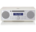 TIVOLI Music System+ Bluetooth All-in-One Traditional Hi-Fi System - White & Silver