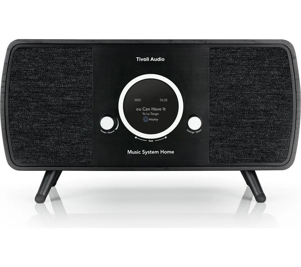 TIVOLI Music System Home Gen 2 Wireless Multi-room Traditional Hi-Fi System - Black Ash