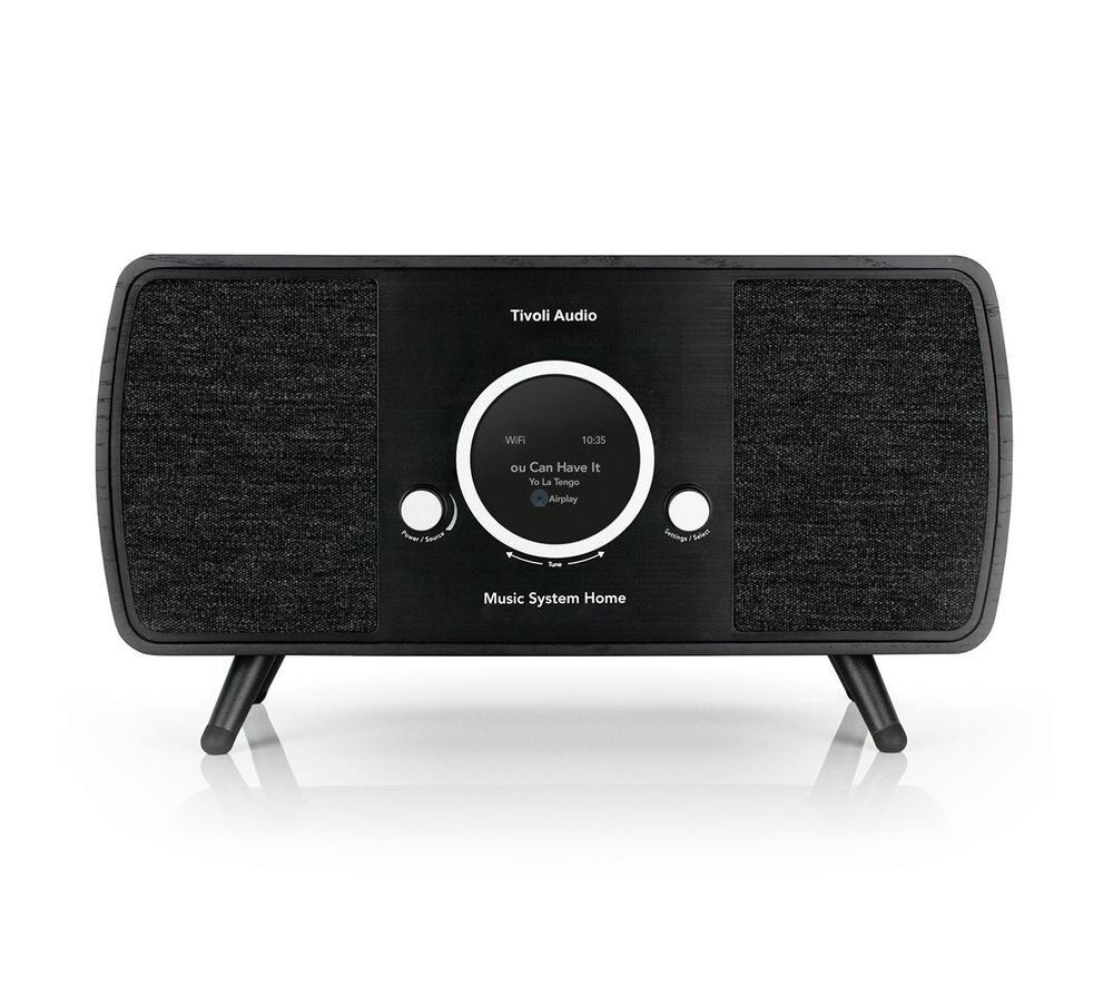TIVOLI Music System Home Gen 2 Wireless Multi-room Traditional Hi-Fi System - Black Ash