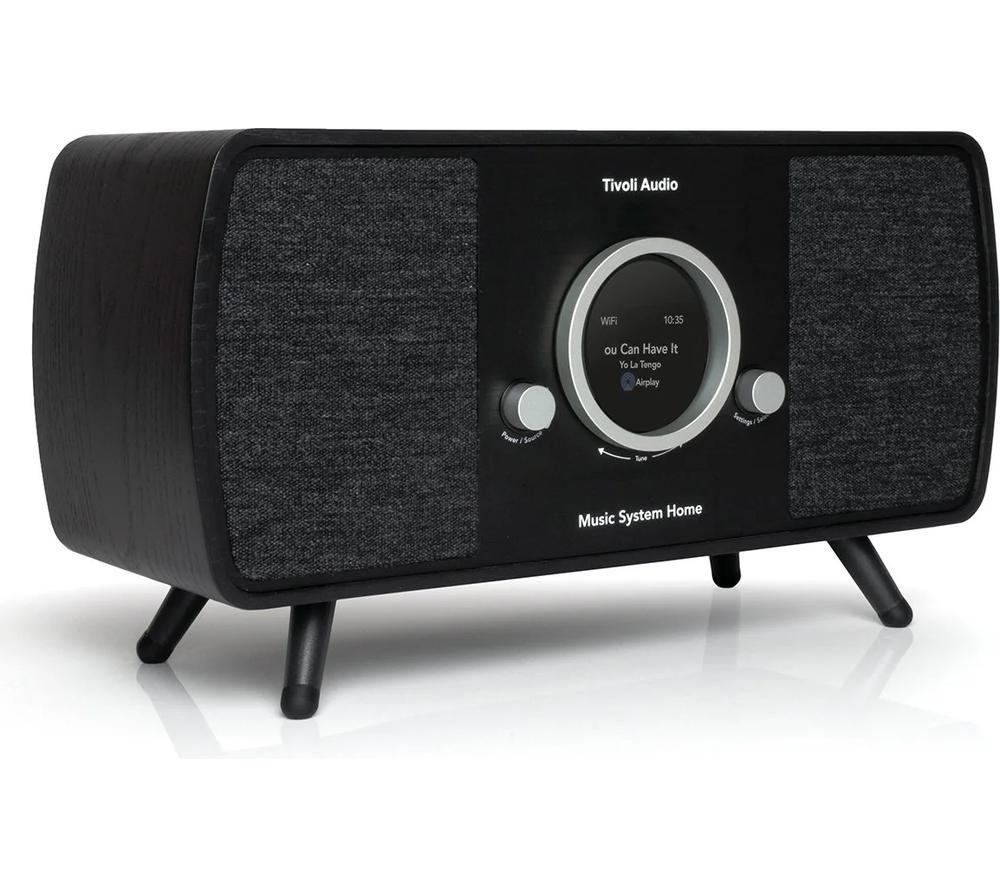 TIVOLI Music System Home Gen 2 Wireless Multi-room Traditional Hi-Fi System - Black Ash