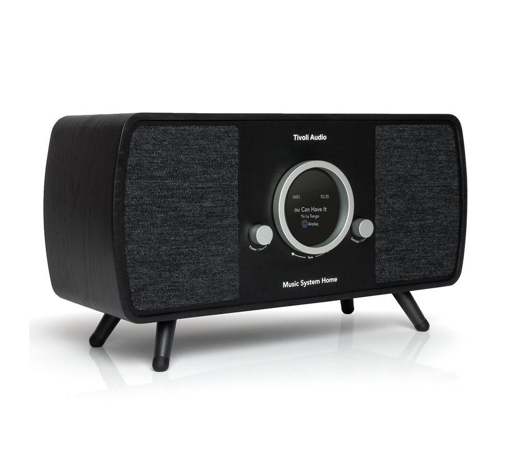 TIVOLI Music System Home Gen 2 Wireless Multi-room Traditional Hi-Fi System - Black Ash
