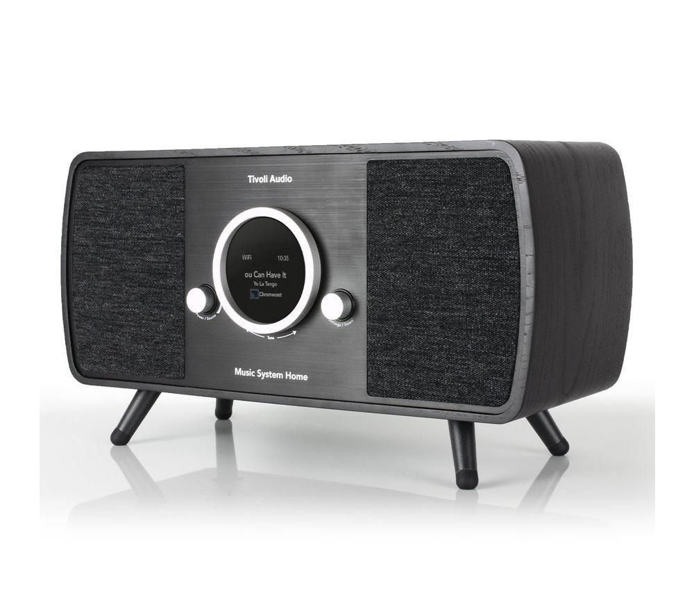 TIVOLI Music System Home Gen 2 Wireless Multi-room Traditional Hi-Fi System - Black Ash