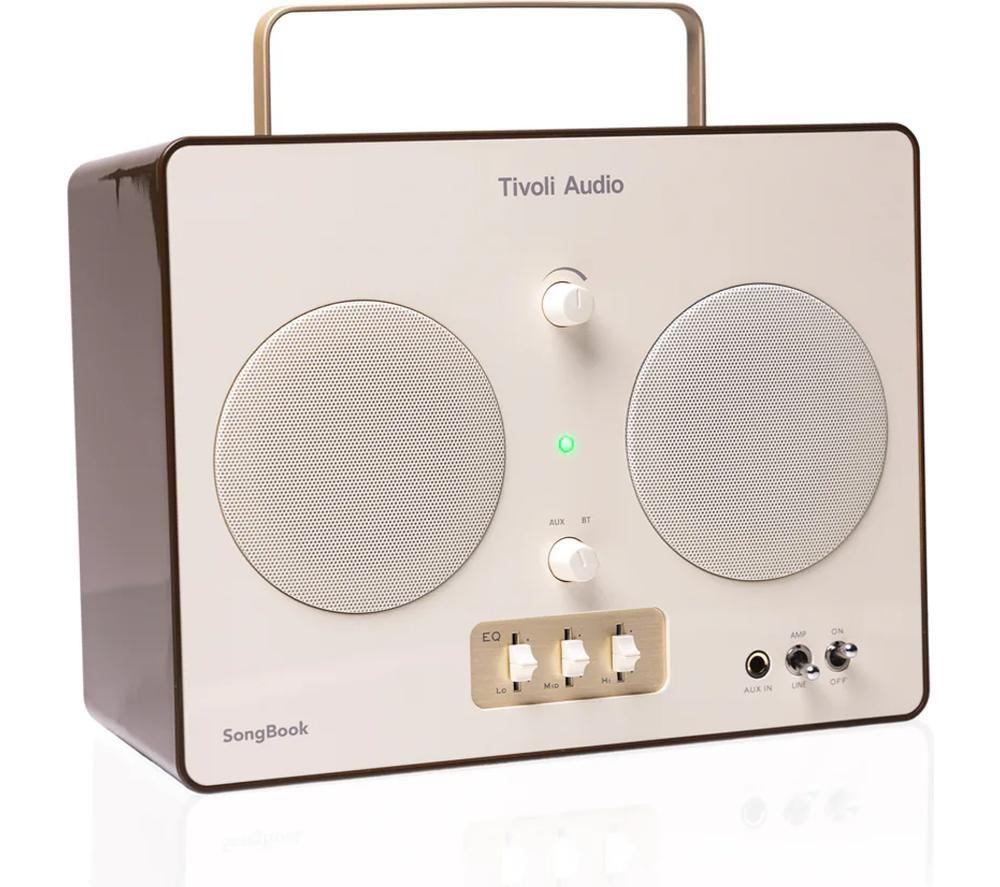 TIVOLI SongBook Portable Bluetooth Speaker - Cream & Brown