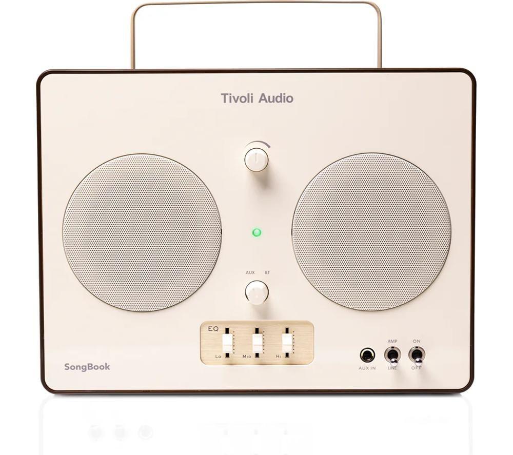 TIVOLI SongBook Portable Bluetooth Speaker - Cream & Brown