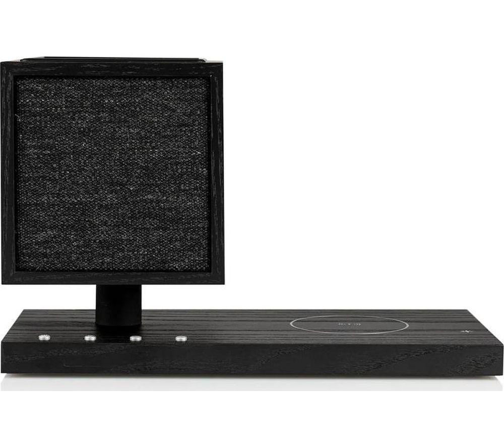 TIVOLI Revive Bluetooth Speaker with Wireless Charging Pad & LED Lamp - Black