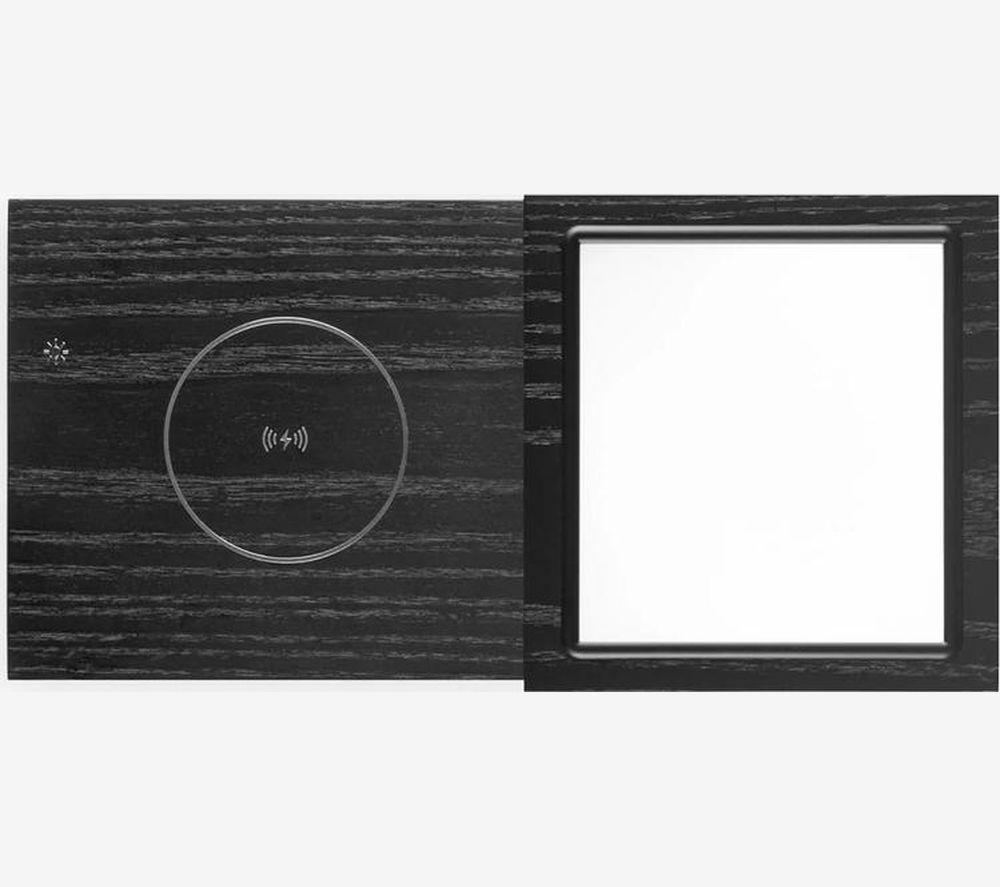 Altavoz Bluetooth Tivoli Revive con base de carga inalámbrica y lámpara LED - Negro