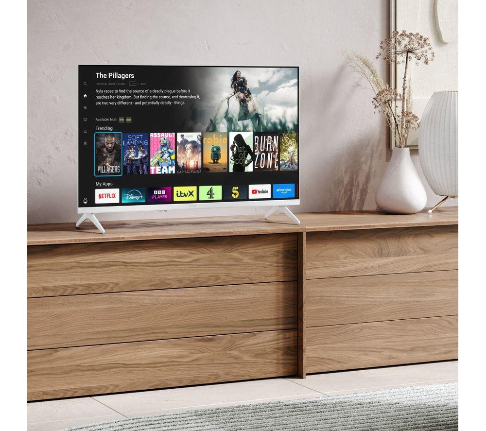 SHARP 1T-C32HE2245KW 32" Smart HD Ready HDR LED TV - White
