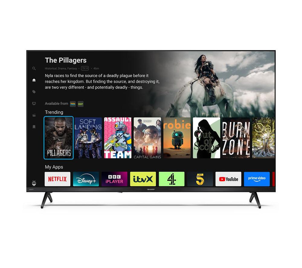 SHARP 2T-C40HE3245KB 40" Smart Full HD HDR QLED TV