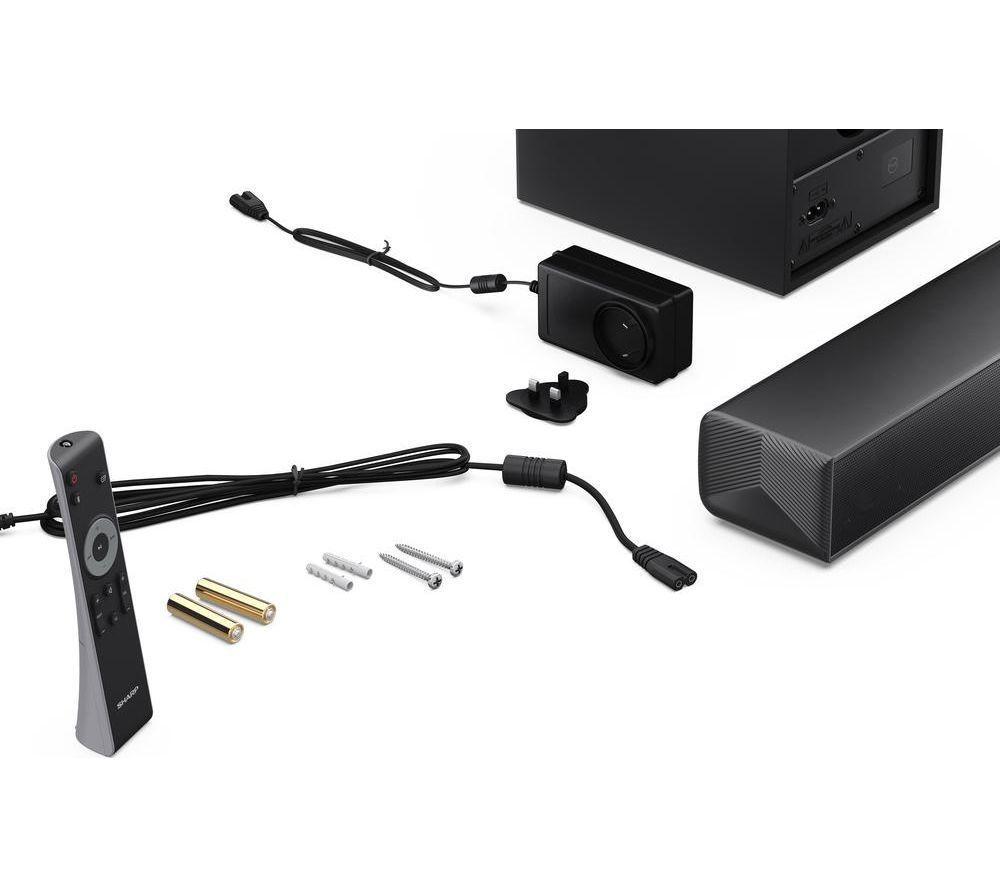 SHARP HT-SBW121K 2.1 Wireless Compact Sound Bar