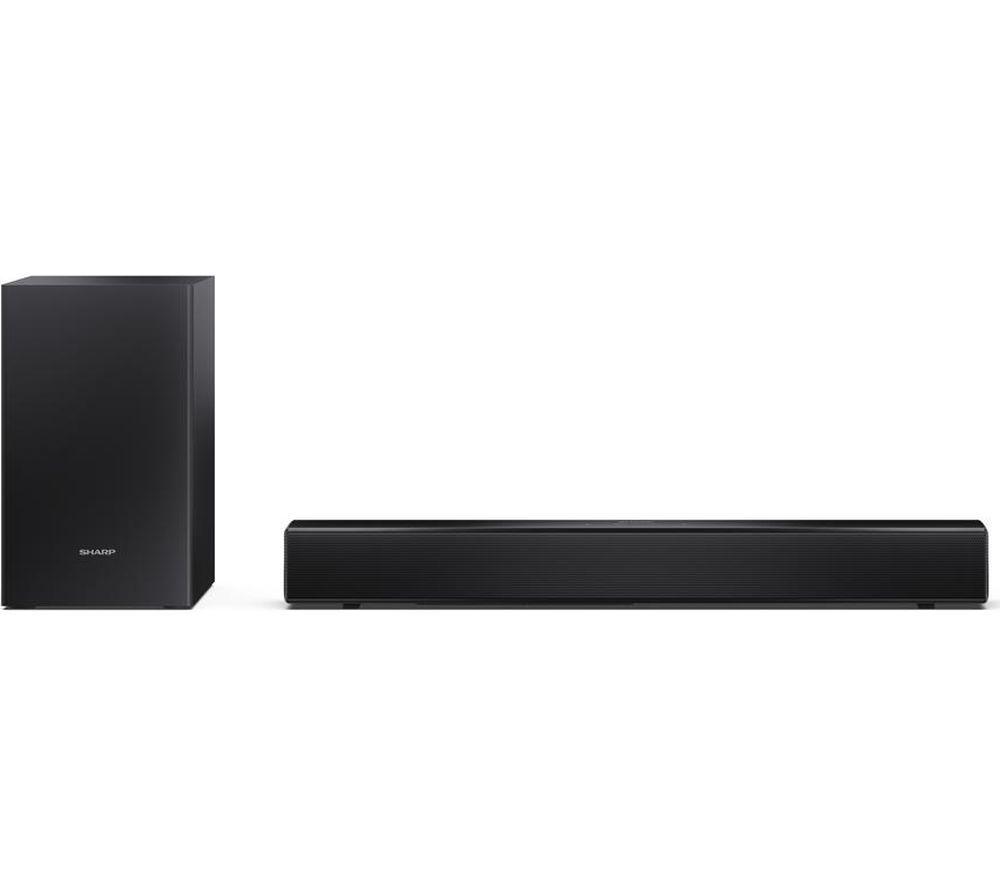 SHARP HT-SBW121K 2.1 Wireless Compact Sound Bar