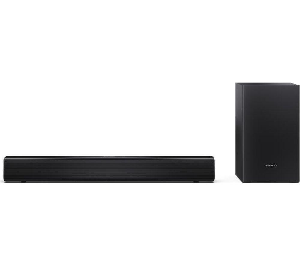 SHARP HT-SBW121K 2.1 Wireless Compact Sound Bar