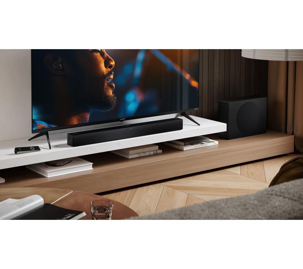 SHARP HT-SBW310 2.1 Sound Bar with Dolby Atmos & DTS Virtual:X