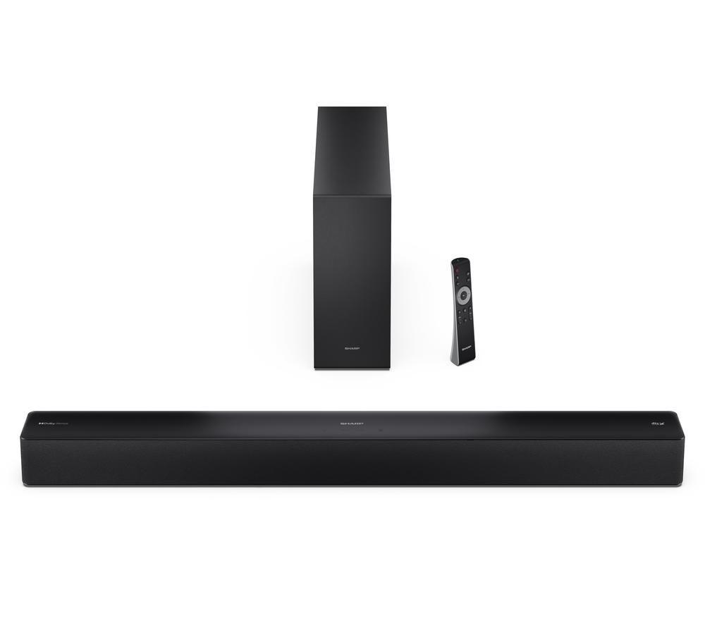 SHARP HT-SBW310 2.1 Sound Bar with Dolby Atmos & DTS Virtual:X