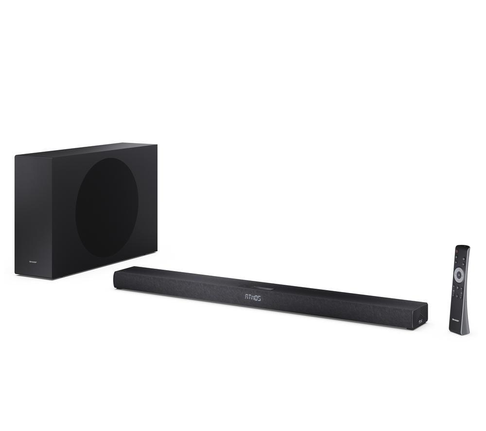 SHARP HT-SBW320 2.1 Sound Bar with Dolby Atmos & DTS Virtual:X
