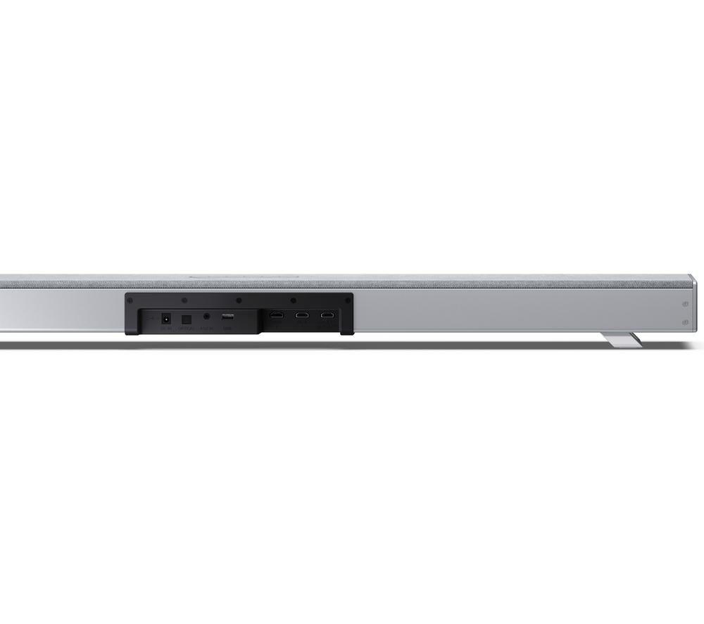 SHARP Q HT-SBW53121 3.1.2 Wireless Sound Bar with Dolby Atmos & DTS:X - Silver
