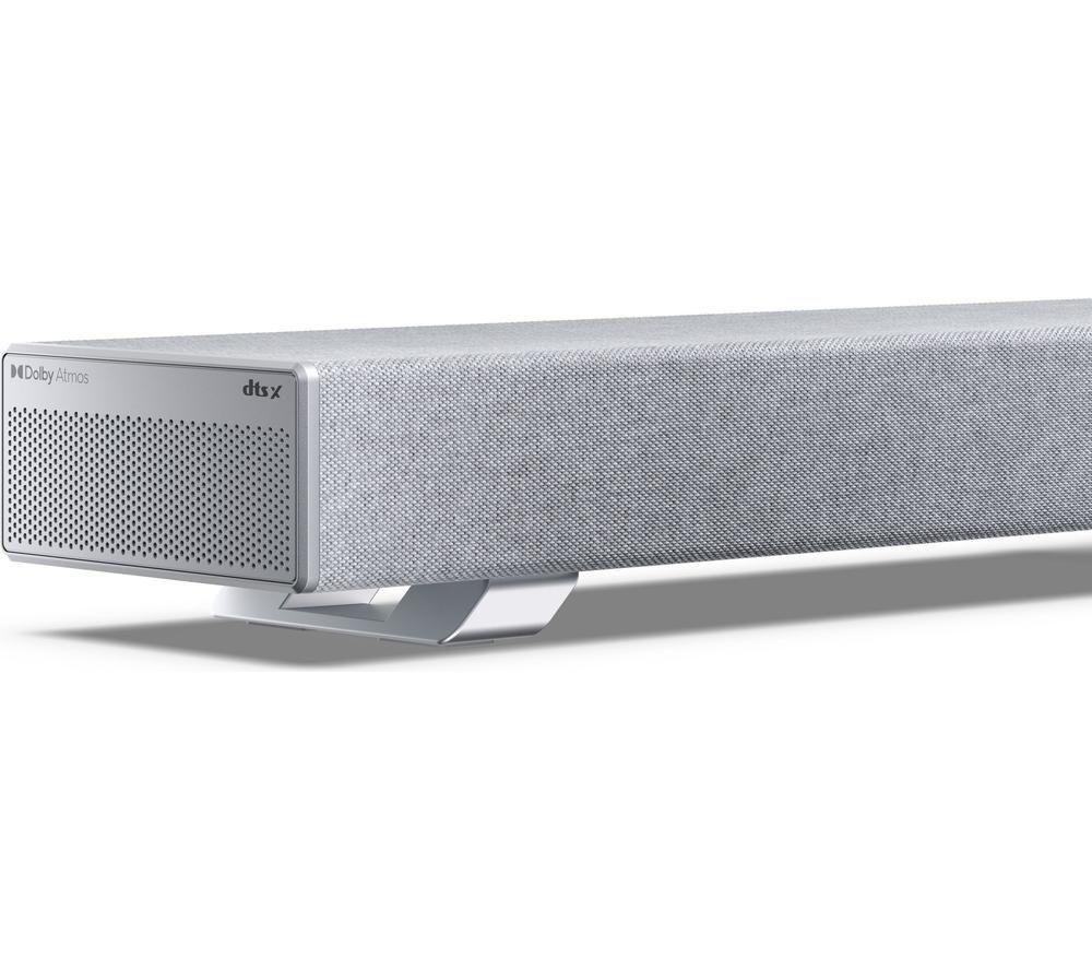SHARP Q HT-SBW53121 3.1.2 Wireless Sound Bar with Dolby Atmos & DTS:X - Silver
