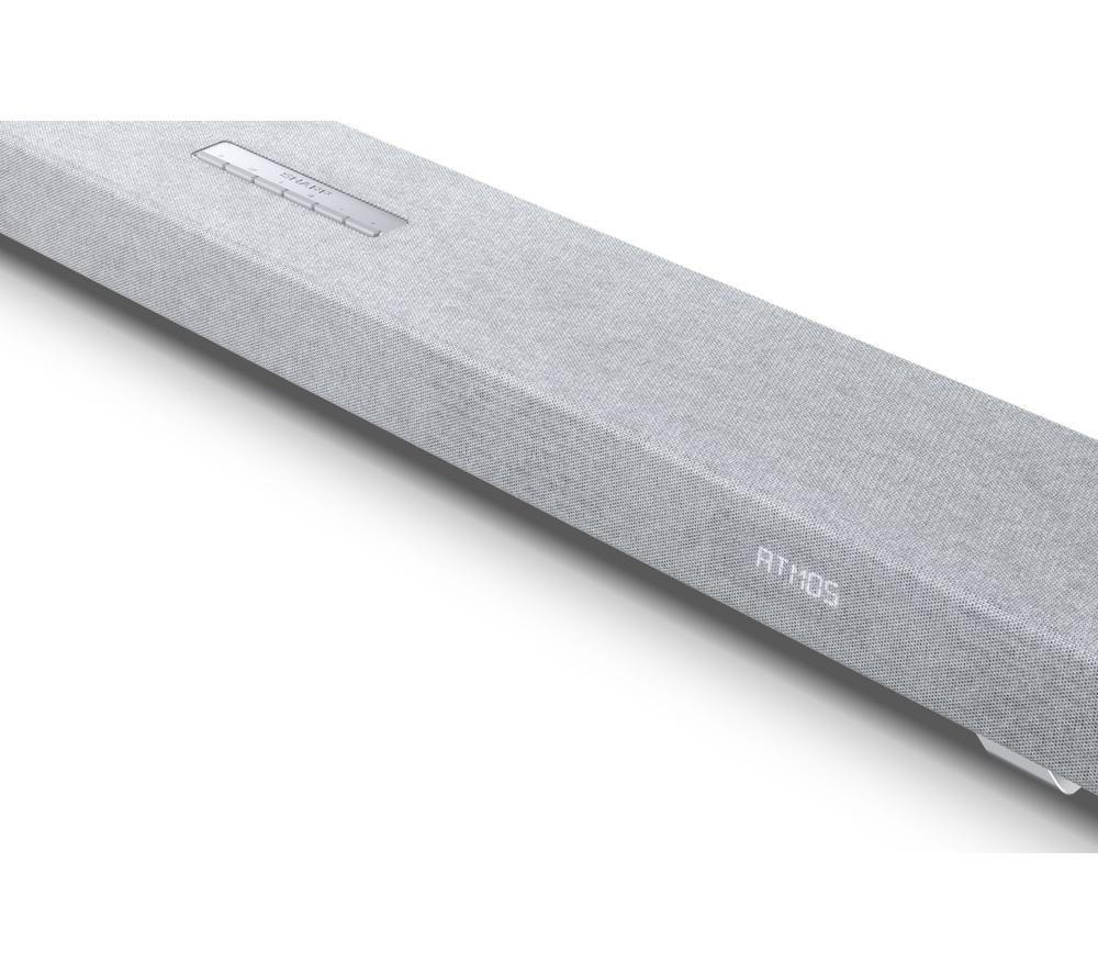 SHARP Q HT-SBW53121 3.1.2 Wireless Sound Bar with Dolby Atmos & DTS:X - Silver