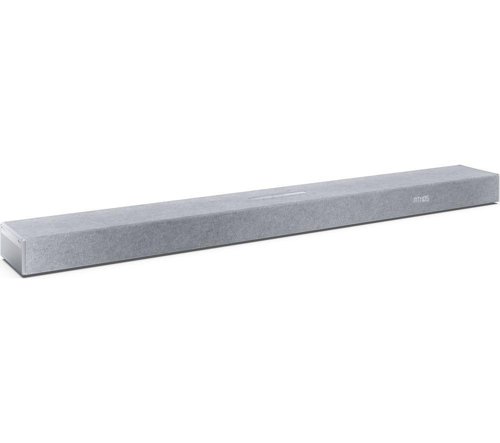 SHARP Q HT-SBW53121 3.1.2 Wireless Sound Bar with Dolby Atmos & DTS:X - Silver