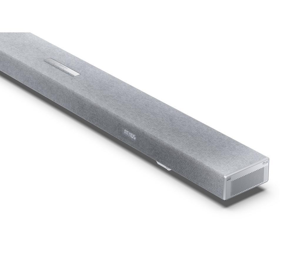 SHARP Q HT-SBW55121 5.1.2 Wireless Sound Bar with Dolby Atmos & DTS:X - Silver