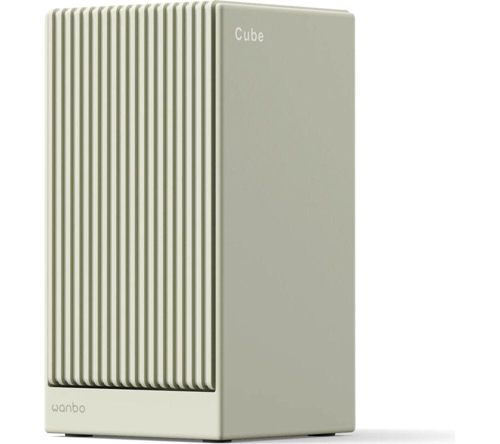 WANBO Cube 2 Pro Smart Full HD Home Cinema Projector - Beige Green