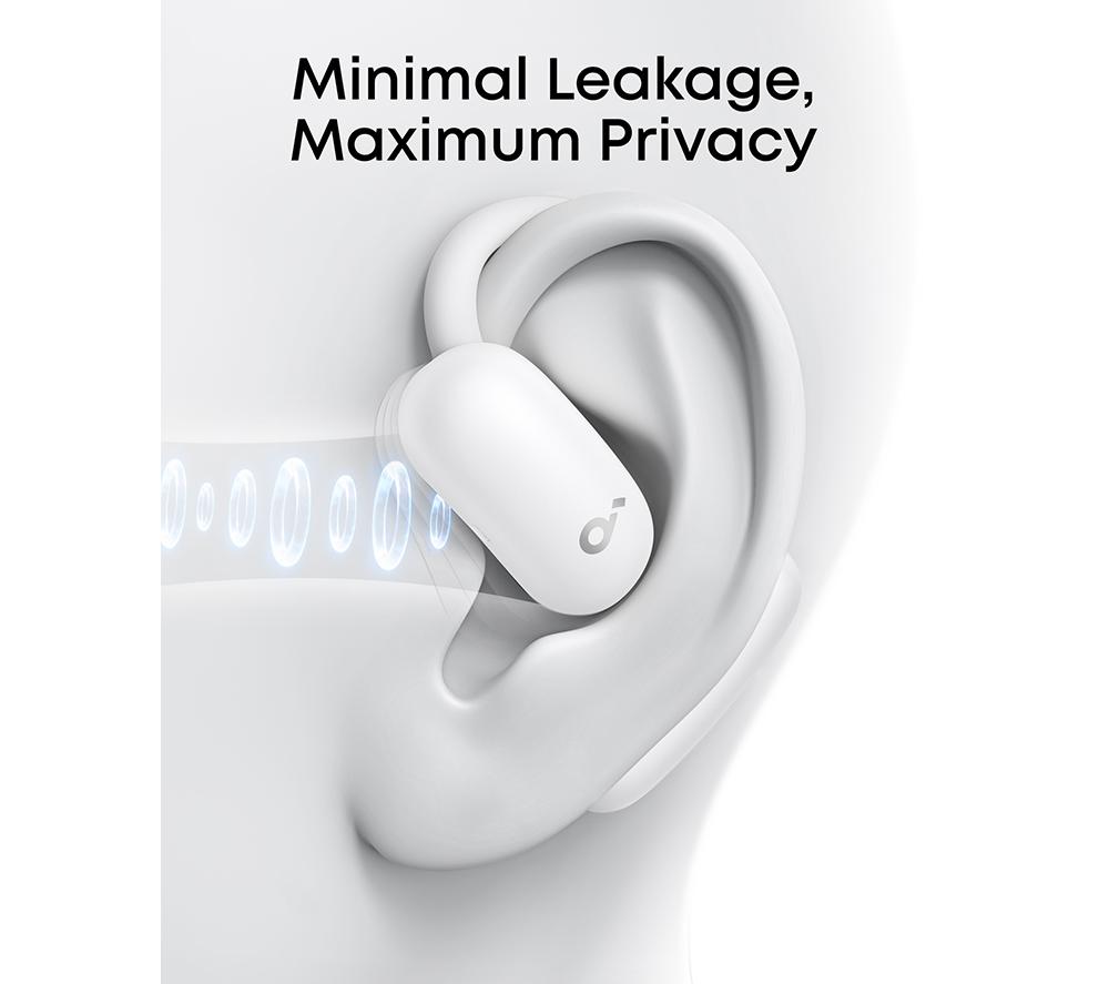 SOUNDCORE AeroFit 2 Open-Ear Wireless Bluetooth Earbuds - White