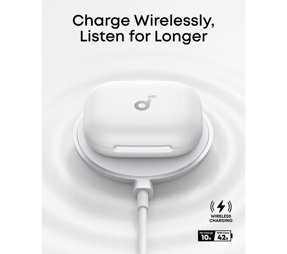 SOUNDCORE AeroFit 2 Open-Ear Wireless Bluetooth Earbuds - White