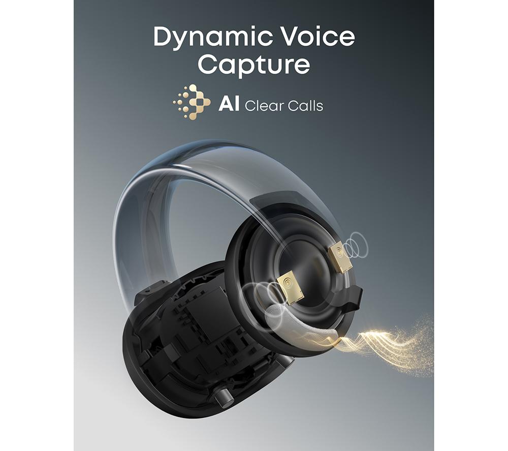 SOUNDCORE AeroClip Wireless Bluetooth Earbuds - Black