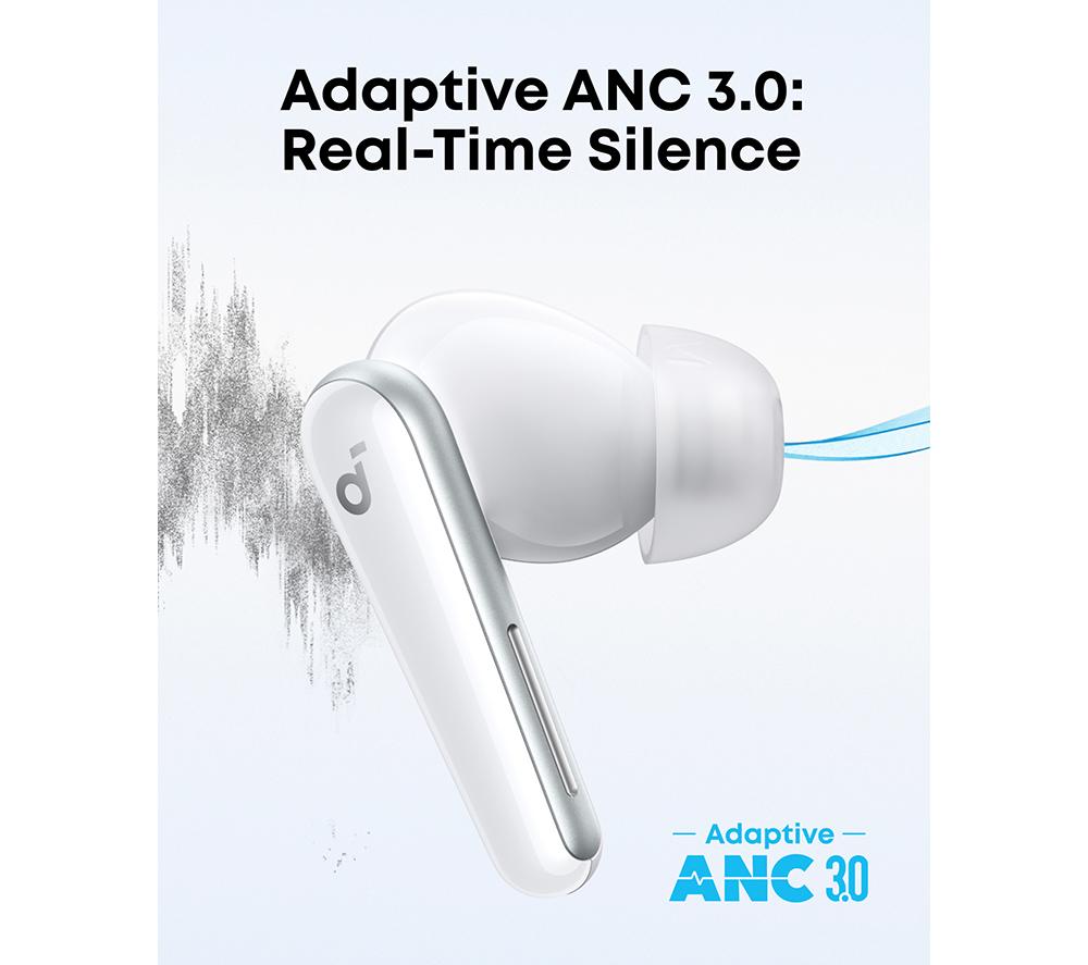 SOUNDCORE Liberty 5 Auriculares Inalámbricos Bluetooth con Cancelación de Ruido - Blancos