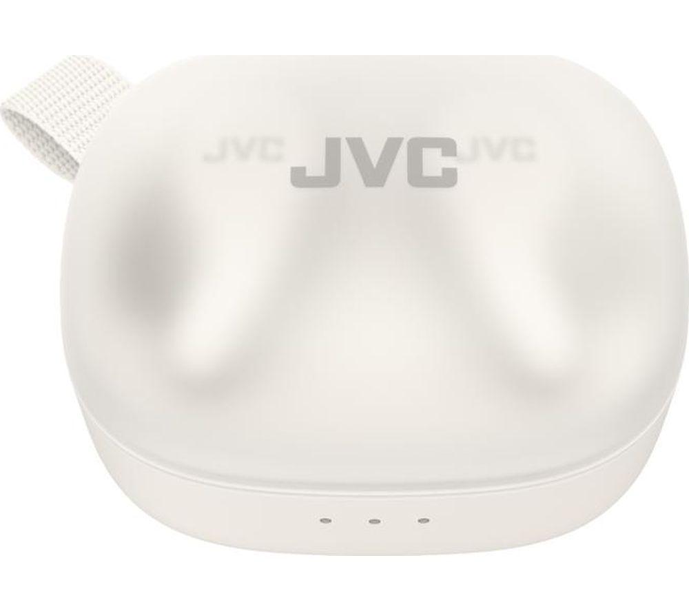 JVC HA-A23T-W Wireless Bluetooth Noise-Cancelling Earbuds - White