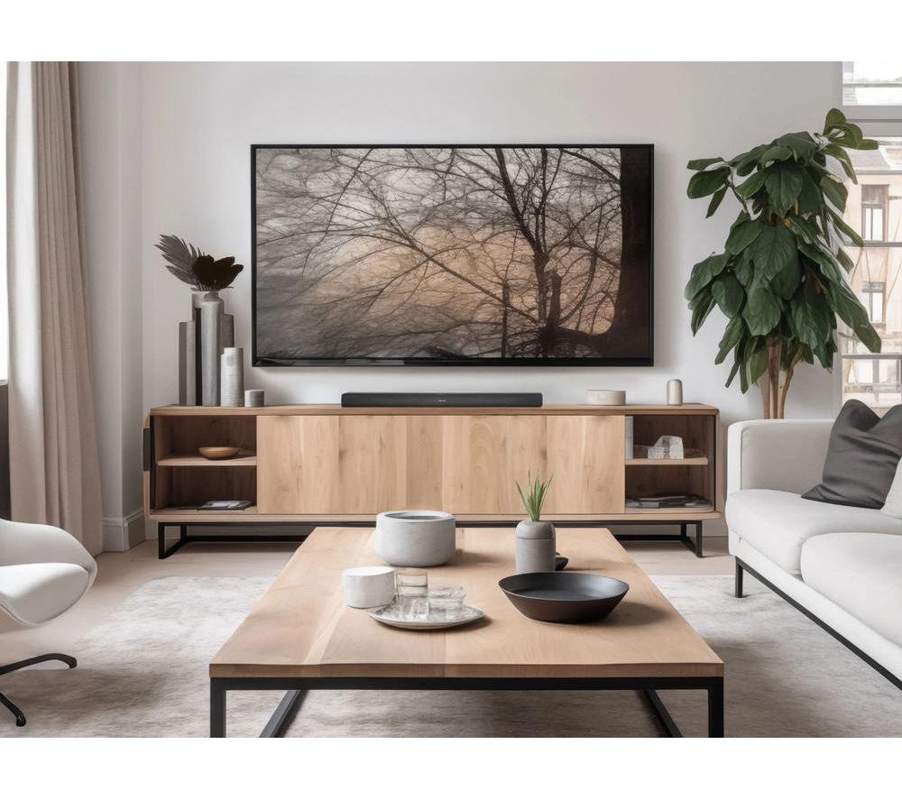 DENON DHT-S218 Barra de sonido todo en uno con Dolby Atmos - Negro