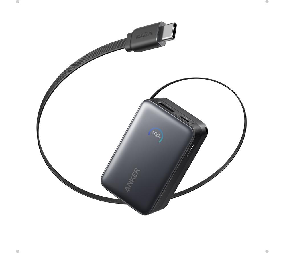 ANKER Nano 10000 mAh 45 W Portable Power Bank - Black