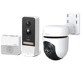 TP-LINK Tapo D230S1 2K 5 MP WiFi Video Doorbell with Chime & C510W 2K WiFi Security Camera Bundle