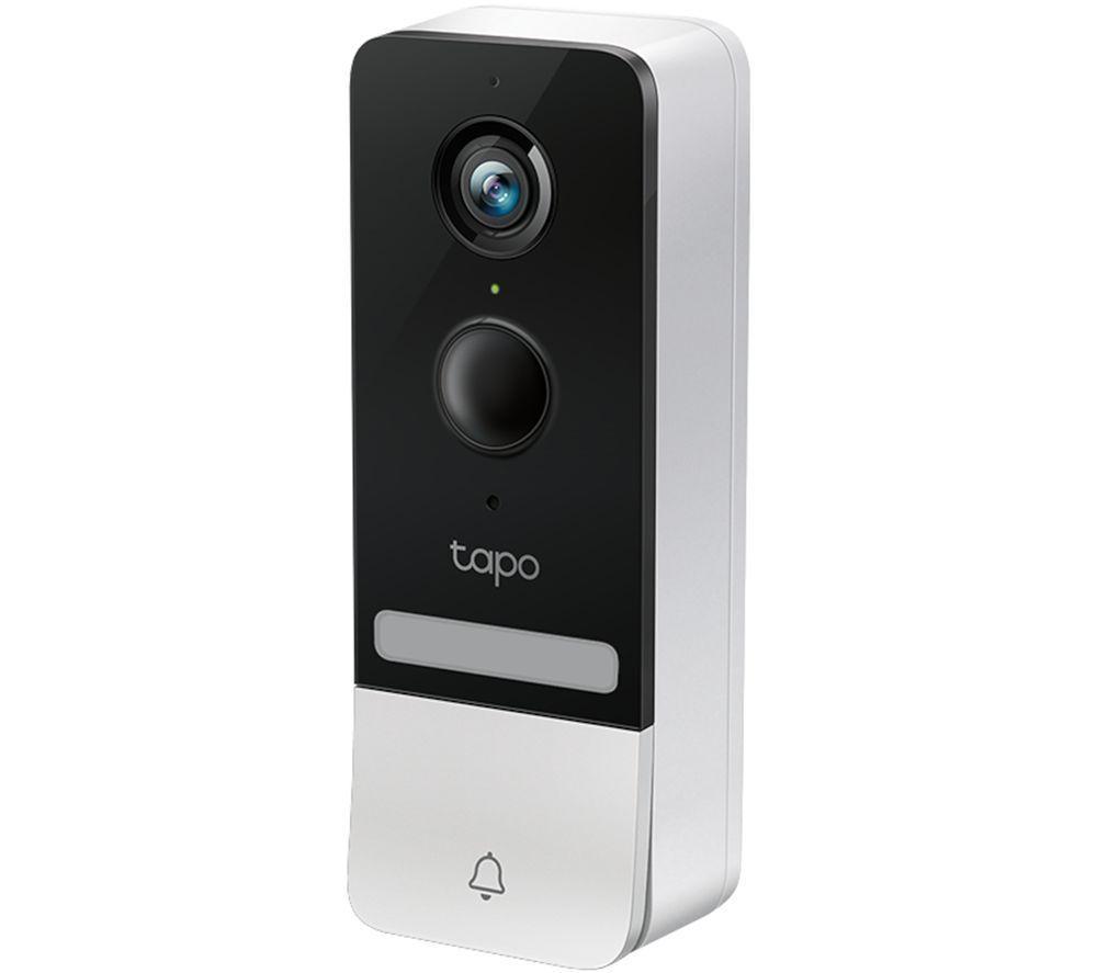TP-LINK Tapo D230S1 2K 5 MP WiFi Video Doorbell with Chime & C510W 2K WiFi Security Camera Bundle