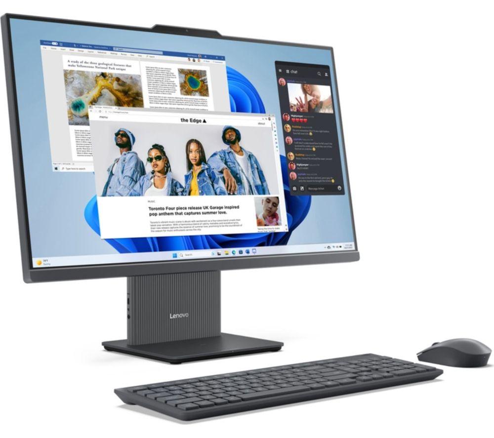 LENOVO IdeaCentre AIO 27" All-in-One PC - Intel® Core™ i7, 1 TB SSD, Luna Grey