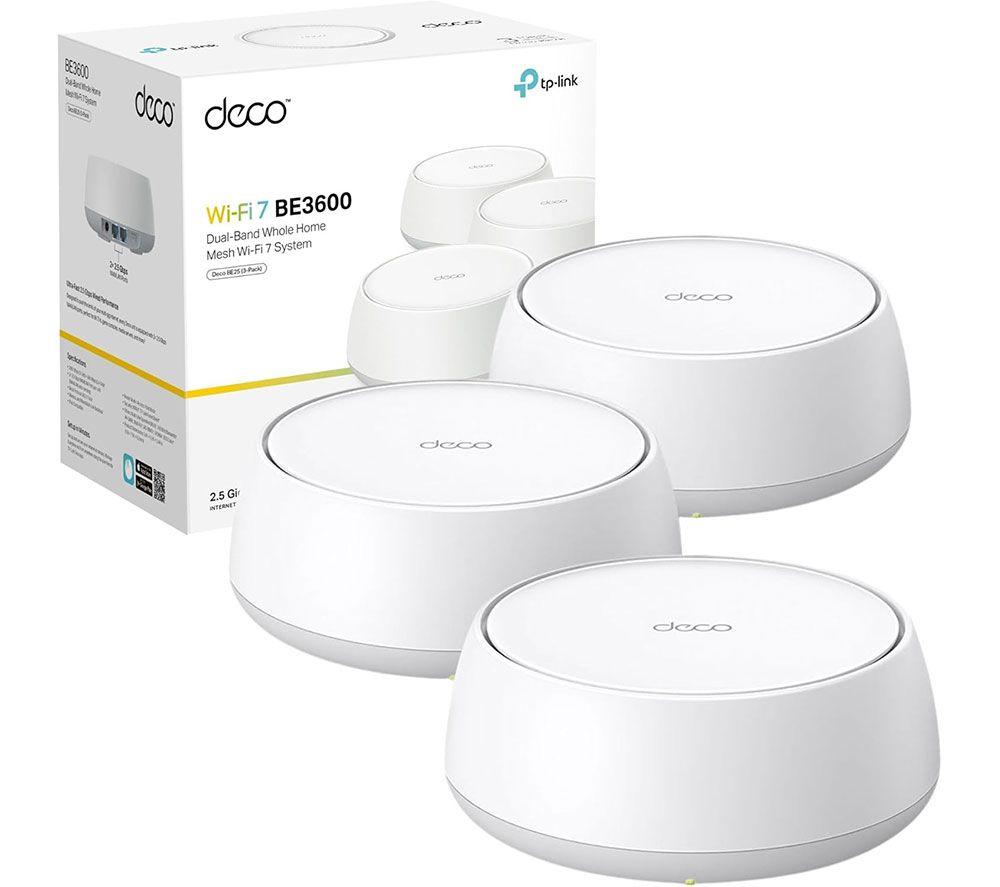 TP-LINK Deco BE25 - BE3600 Whole Home WiFi System - Triple Pack