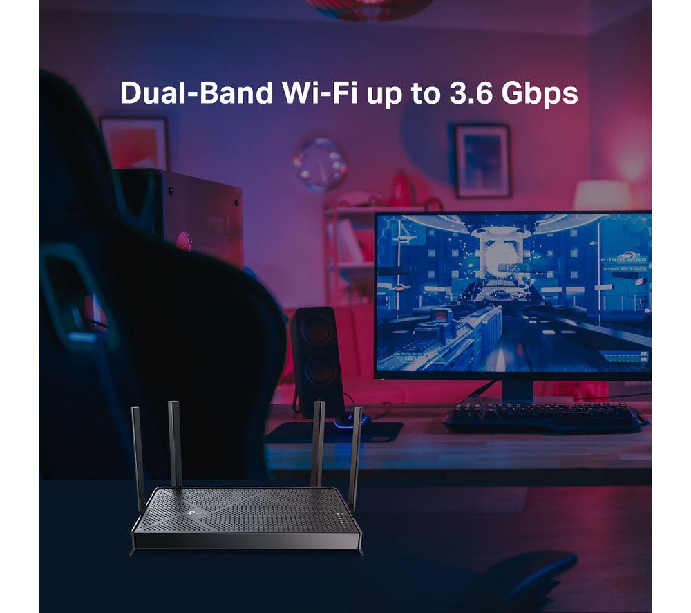 TP-LINK Archer BE230 WiFi Cable & Fibre Router - BE3600, Dual-Band