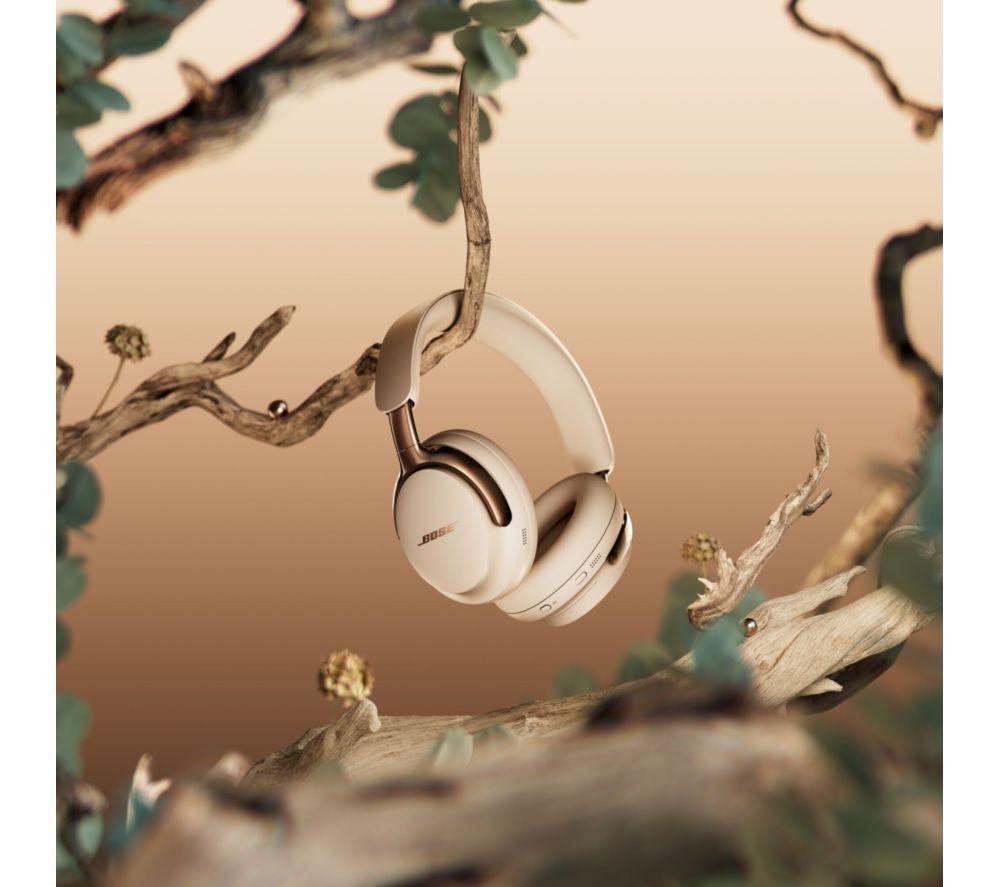 BOSE QuietComfort Ultra (2nd Gen) Wireless Bluetooth Noise-Cancelling Headphones - Driftwood Sand