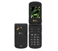 AGM M10 4G Basic Flip Mobile Phone - 128 MB, Black