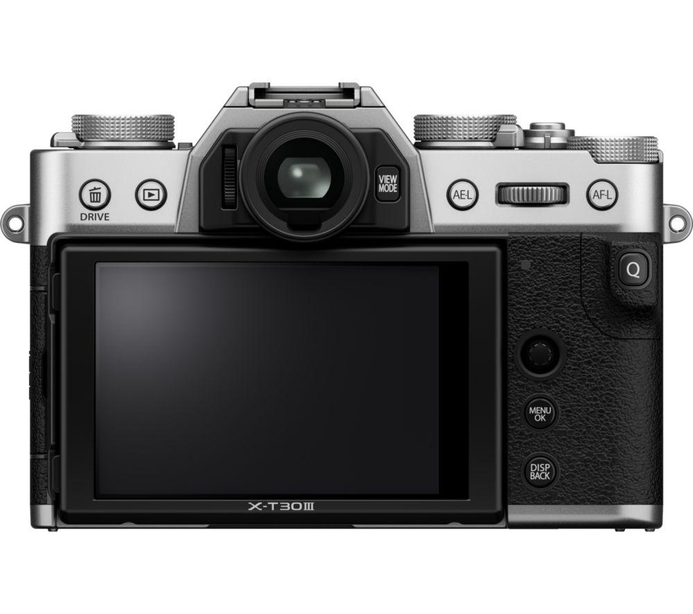 FUJIFILM X-T30 III Mirrorless Camera with FUJINON XC 13-33 mm f/3.5-6.3 OIS Lens - Silver