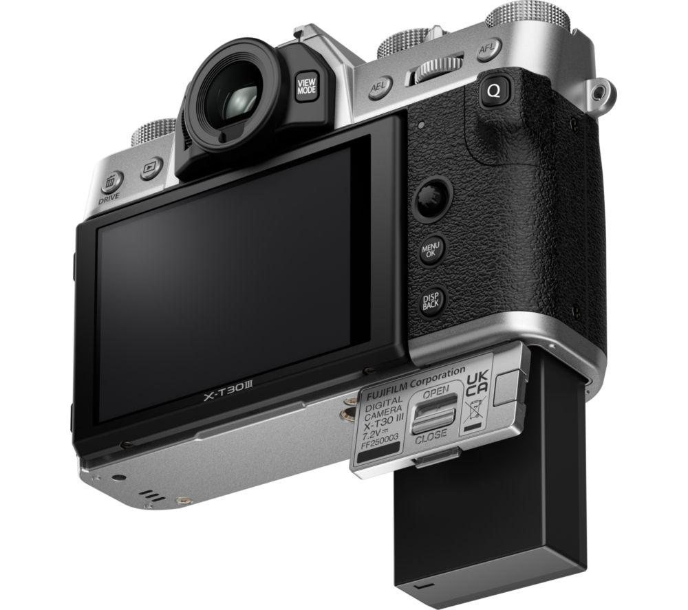 FUJIFILM X-T30 III Mirrorless Camera with FUJINON XC 13-33 mm f/3.5-6.3 OIS Lens - Silver
