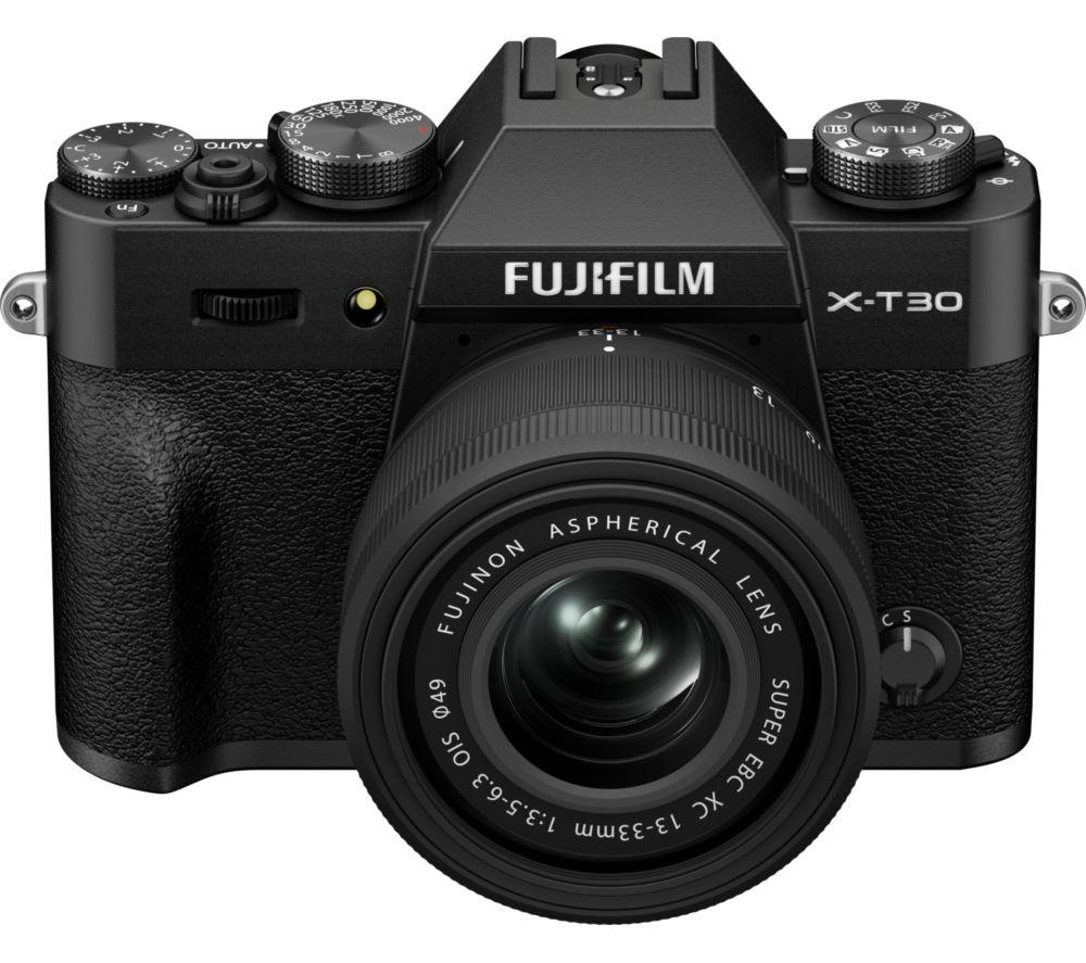 FUJIFILM X-T30 III Mirrorless Camera with FUJINON XC 13-33 mm f/3.5-6.3 OIS Lens - Black