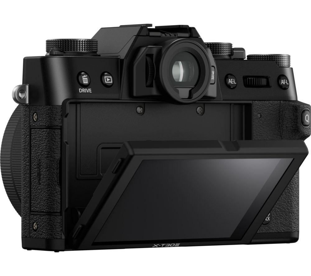 FUJIFILM X-T30 III Mirrorless Camera with FUJINON XC 13-33 mm f/3.5-6.3 OIS Lens - Black