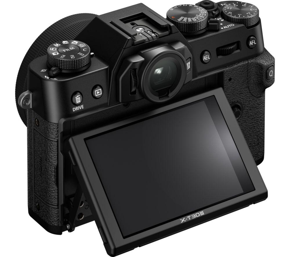 FUJIFILM X-T30 III Mirrorless Camera with FUJINON XC 13-33 mm f/3.5-6.3 OIS Lens - Black