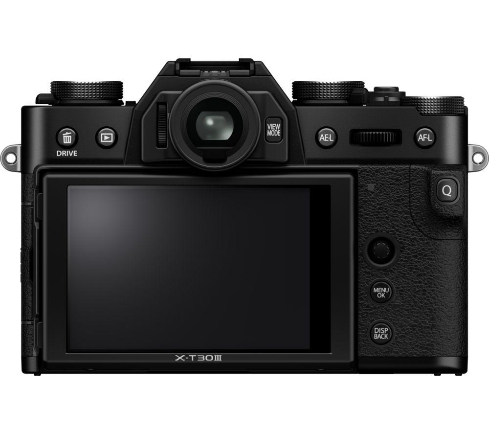 FUJIFILM X-T30 III Mirrorless Camera with FUJINON XC 13-33 mm f/3.5-6.3 OIS Lens - Black