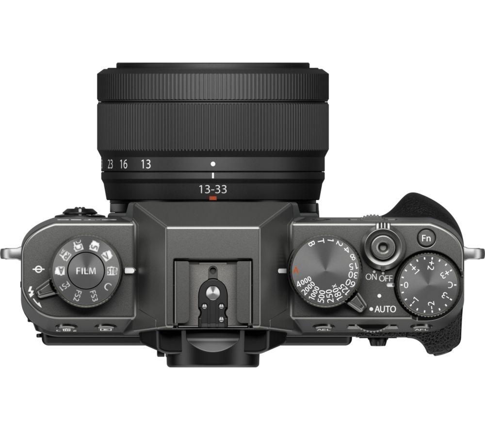 FUJIFILM X-T30 III Mirrorless Camera with FUJINON XC 13-33 mm f/3.5-6.3 OIS Lens - Charcoal Silver