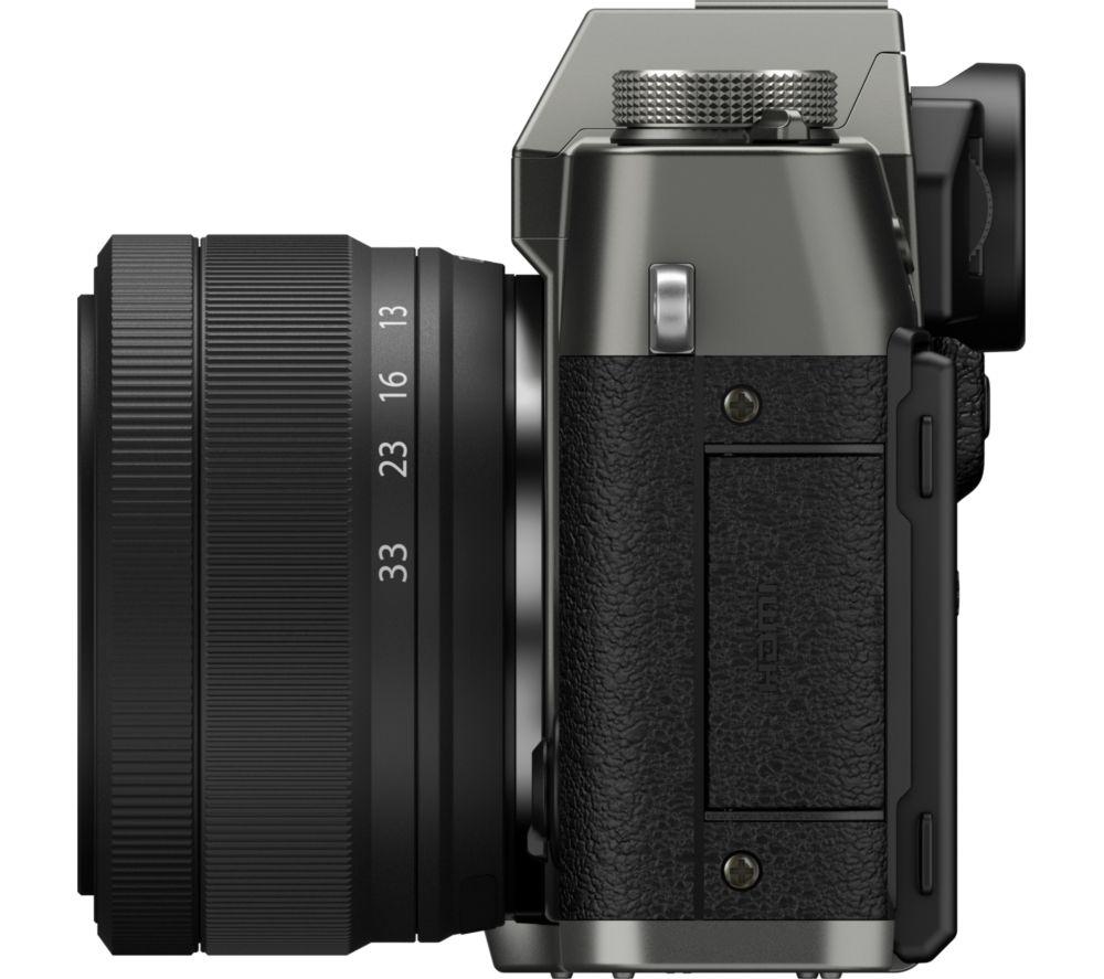 FUJIFILM X-T30 III Mirrorless Camera with FUJINON XC 13-33 mm f/3.5-6.3 OIS Lens - Charcoal Silver